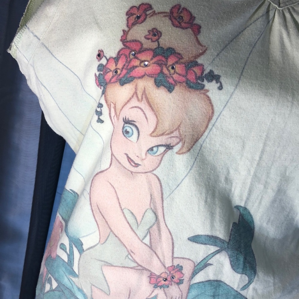 Vintage Disney Store Tinkerbell T-Shirt size L